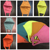 Hot Pink Double Layer Solid Cotton Masks