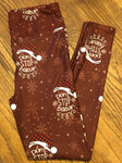 Chocolate Believing Custom Leggings