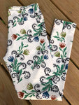 OS Garden Floral Scene Custom Leggings