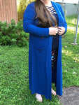 Sapphire Plus Size Pocket Cardigans