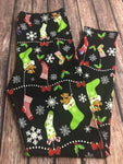 Plus Christmas Stockings Standard Leggings