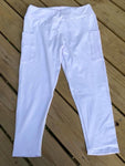 White Designer Custom Pocket Capri