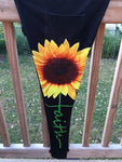 Sunflower Faith Pocket Custom Leggings