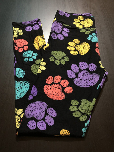 Yoga OS Chalk Paws Standard Leggings