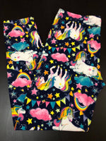 Unicorns & Rainbow Banners Standard Leggings