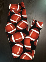 Football Fans Plus Custom Leggings