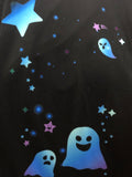 Blue Ghost Halloween Customs Leggings