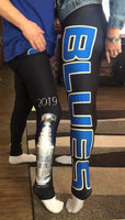 2019 St Louis Blues Champion Custom Legging - OS & PLUS