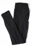 Solid Black with Pocket Custom - Designer Legging & Capri