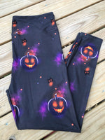 Scared Pumpkins Custom Leggings