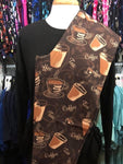 Morning Coffee Tea Designer Pocket - Custom Legging - Size OS