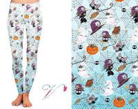 Webs of Halloween Custom Leggings