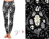 RIP Halloween Custom Leggings