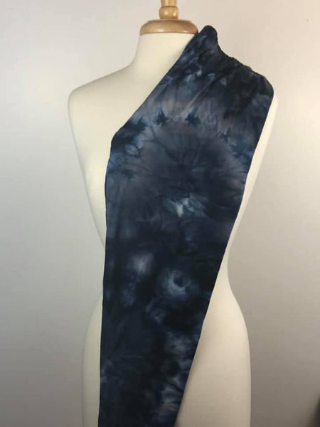 Midnight Blue Tie Dye Standard Leggings