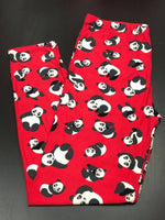 Plus Red Pandas Standard Leggings