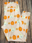 Autumn Coffee & Pumpkins XPlus Custom Leggings