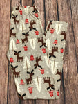 Christmas Bells & Reindeers Standard Leggings