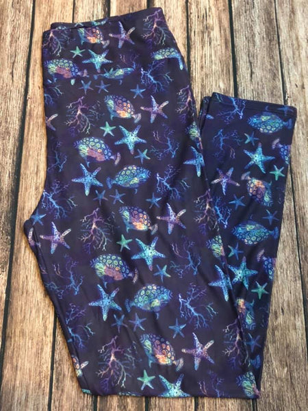 Sea Life Custom Leggings