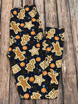 Holiday Gingerbread Cookies OS Standard Leggings