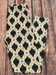 Black Christmas Ornaments Standard Leggings