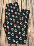 Plus Snowflakes & Snowmen Standard Leggings