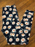 XPlus Daisy’s on Navy Standard Leggings.