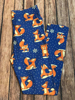 Winters Yoga Fox OS Custom Leggings