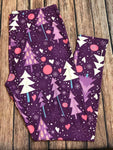 Christmas Trees & Hearts XP Custom Leggings
